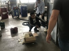 门窗铝合金填充发泡机器